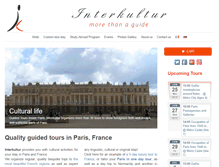 Tablet Screenshot of interkultur.fr